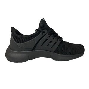 Lemai Mens Sneakers Mesh Lace Up Lightweight Athletic Black Size EU 40 US 7 W 9